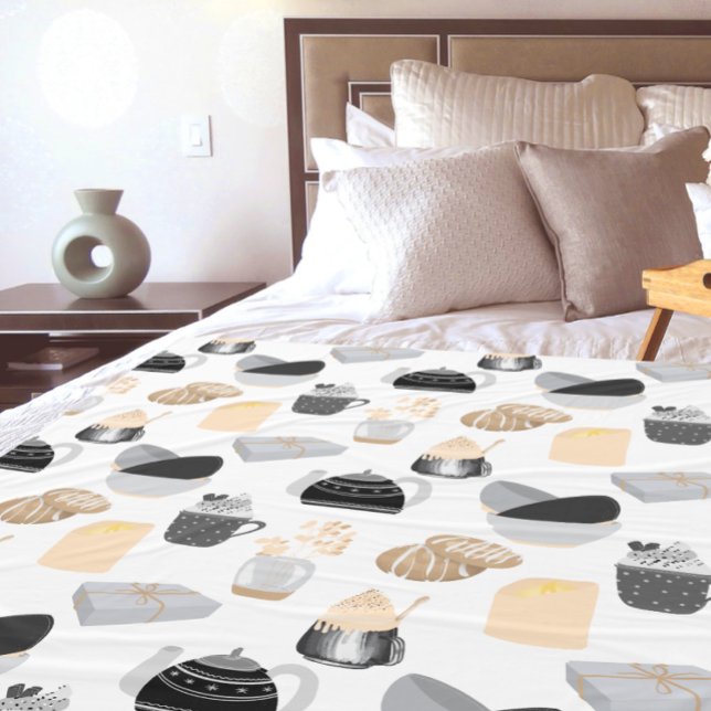 Cobertor De Velo Padrão inicial Cozy Winter (Criador carregado)