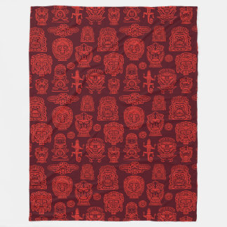 Cobertor De Velo Padrão inspirado no Aztec