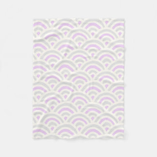 Cobertor De Velo Padrão Japonês Kawaii Pastel Seigaiha