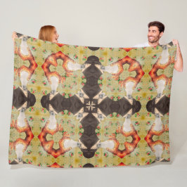 Cobertor De Velo Padrão Líquido de Mandala Quilt de Tesla Psicodéli