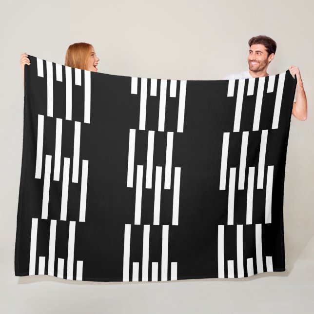 Cobertor De Velo Padrão moderno de formas geométricas sólidas 2 (In Situ)