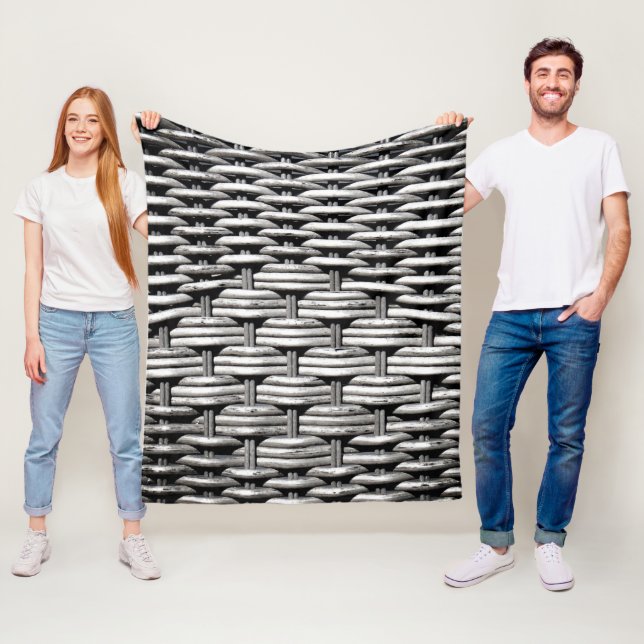 Cobertor De Velo Padrão moderno de tecelagem de metais industriais (In Situ)