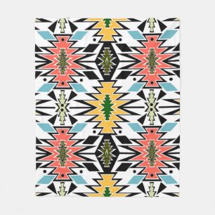 Cobertor De Velo Padrão ornamental africano tribal sem costura
