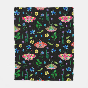 Cobertor De Velo Padrão perfeito brilhante com borboleta multicolo