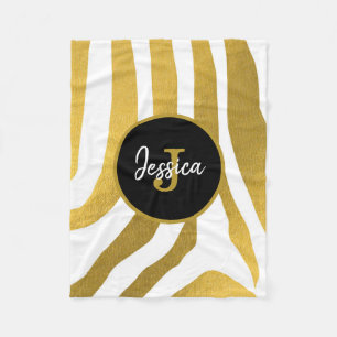 Cobertor De Velo Padrão Personalizado de faixas de impressão Faux D