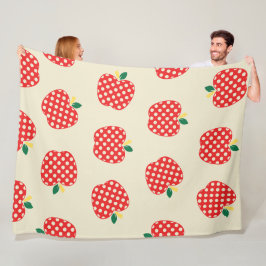 Cobertor De Velo Padrão retrorreflector adorável de maçã