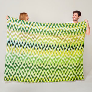 Cobertor De Velo Padrão Rustic Chevron Zigzag