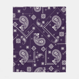 Cobertor De Velo Padrão sem costura baseado no ornamento paisley B