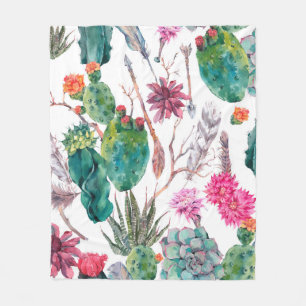 Cobertor De Velo Padrão sem costura de cor d'água de vintagem nat