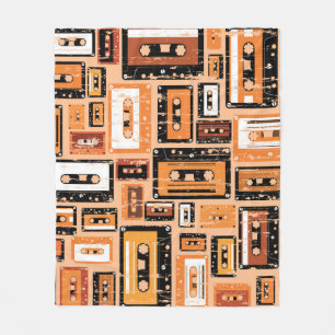 Cobertor De Velo Padrão Sem Fita de Cassete Retroativa