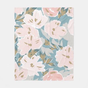 Cobertor De Velo Padrão simples e sem costura do fluxo de guaches d