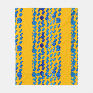 Cobertor De Velo Padrão uniforme de aquarela com pontos de abstrato