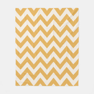 Cobertor De Velo Padrão Yellow Chevron Zigzag