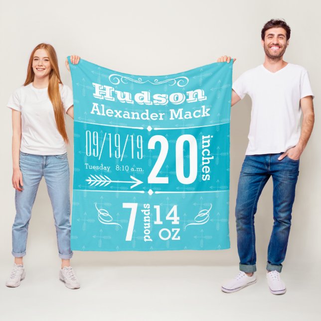 Cobertor De Velo Padrões de Seta Cuta Qualquer Cobertura De Bebê Co (In Situ)