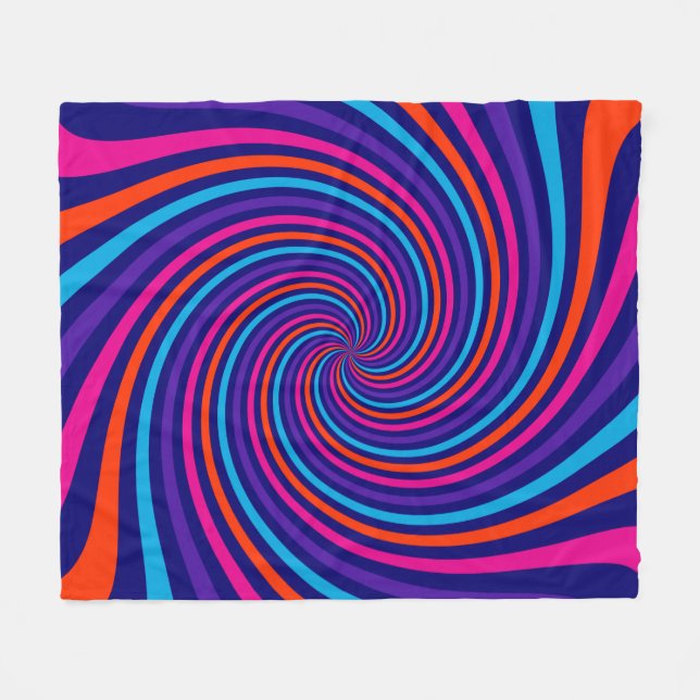 Cobertor De Velo Padrões E Texturas De Designs De Espírito De Parti (Frente (Horizontal))