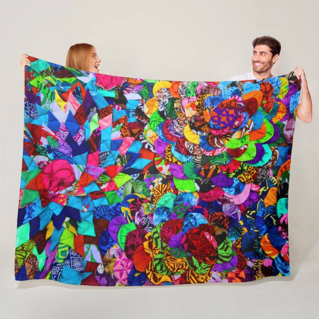 COBERTOR DE VELO PADRÕES POLINESIANOS (In Situ)