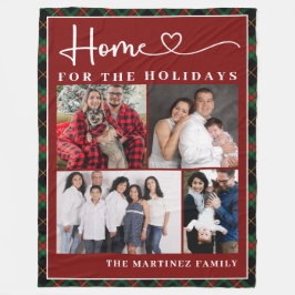 Cobertor De Velo Página inicial da coleção de fotos da família para