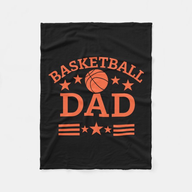 Cobertor De Velo Pai 2 de basquetebol (Frente)