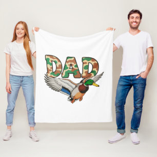 Cobertor De Velo Pai Camuflado Caça ao Pato Dia dos Pais Avô Marido
