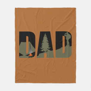 Cobertor De Velo Pai de acampamento ao ar livre