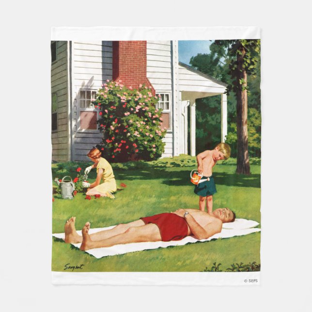 Cobertor De Velo Pai de Água (Frente)