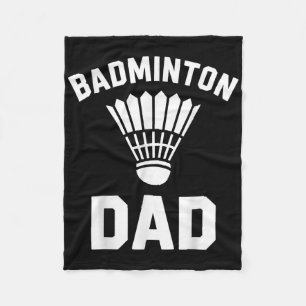 Cobertor De Velo Pai de Badminton Peteca Engraçado Badminton