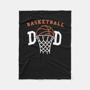 Cobertor De Velo Pai de basquete. Treinador de basquetebol