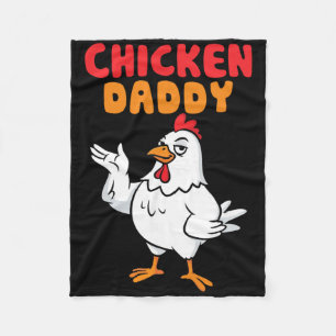 Cobertor De Velo Pai de Frango Antigo Criador de Aves Engraçado Dia