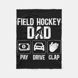 Cobertor De Velo Pai de Hockey de Campo Paga Viagem Aplaudir Jogado