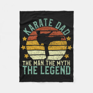 Cobertor De Velo Pai de Karate O Homem O Mito A Lenda