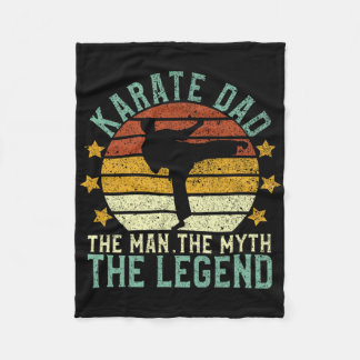 Cobertor De Velo Pai de Karate O Homem O Mito A Lenda