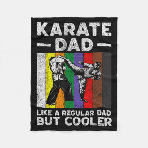 Cobertor De Velo Pai de Karatê Taekwondo Vintage Karatê