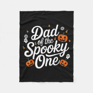 Cobertor De Velo Pai do Assustador Funny Primeiro Halloween