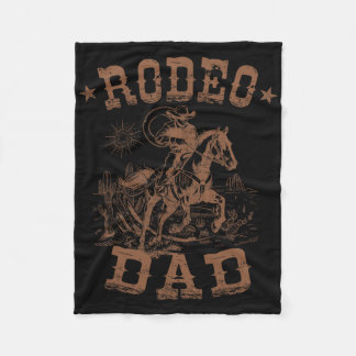 Cobertor De Velo Pai do Rodeio Ocidental Cowboy Papai Família Combi