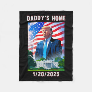 Cobertor De Velo Pai Home Donald Trump 2024