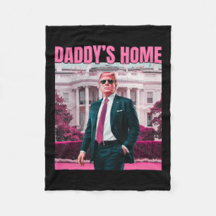 Cobertor De Velo Pai Home Trump Pink 2024 America Ck 2024