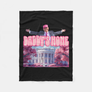 Cobertor De Velo Pai Home Trump Pink Trump Won 2024 Take Americ