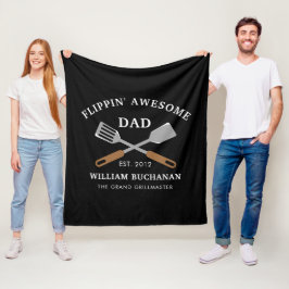Cobertor De Velo Pai Incrível de Flippin Personalizado