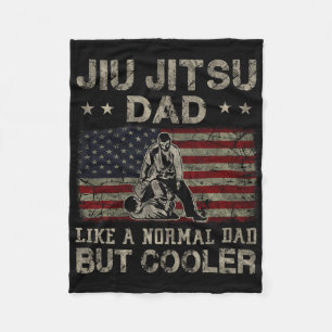 Cobertor De Velo Pai Jiu Jitsu Como Um Pai Normal Mas Mais Legal Pa