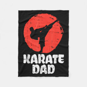 Cobertor De Velo Pai Lutador de Karatê Arte Marcial Japonesa Pais