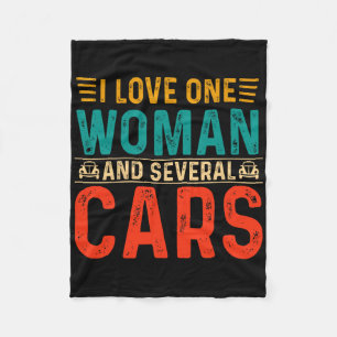 Cobertor De Velo Pai Mecânico Eu Amo Uma Mulher E Vários Carros M