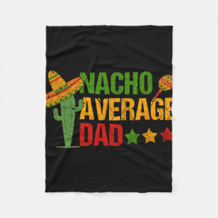Cobertor De Velo Pai Médio De Nacho Retroativo Para Cinco De Mayo
