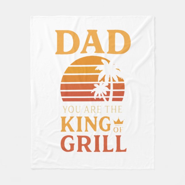 Cobertor De Velo Pai, Meu Herói do Nunca - Homenagem ao Dia do Pai (Frente)