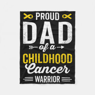 Cobertor De Velo Pai Orgulhoso De Um Sobrevivente De Cancer De Infâ