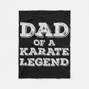 Cobertor De Velo Pai Orgulhoso De Uma Lenda De Karate Filho Filha D