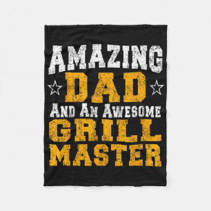 Cobertor De Velo Pai Padre Barbecue Camisa Churrasco Grelha Mestre