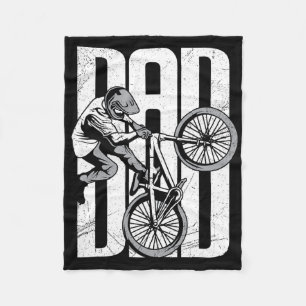 Cobertor De Velo Pai que anda de bicicleta montanhismo BMX Feliz Di