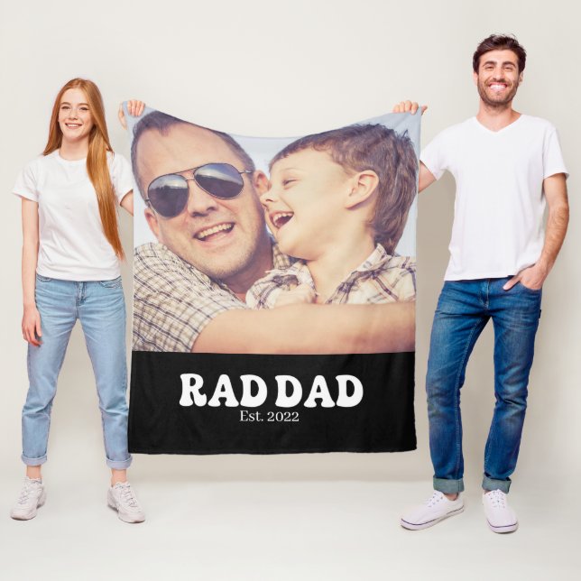 Cobertor De Velo Pai Radical Est. Foto Retro (In Situ)