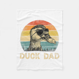Cobertor De Velo Pai Vintage Duck Amante Pai Padre#39;s Dia