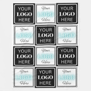 Cobertor De Velo Painel Branco Simples Evento Dois Logotipos
